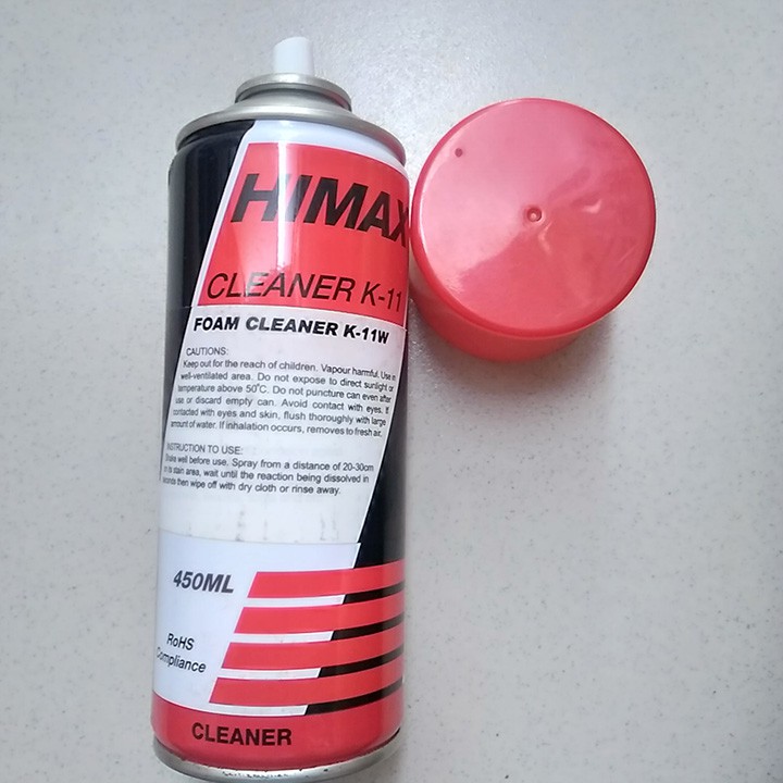 CHẤT LÀM SẠCH ĐA NĂNG DẠNG BỌT DÀNH CHO XE Ô TÔ HIỆU HIMAX K-11W, 450ml