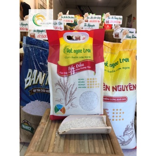 Gạo túi 5kg hạt ngọc trời bắc đẩu cơm dẻo - thơm - vị ngọt