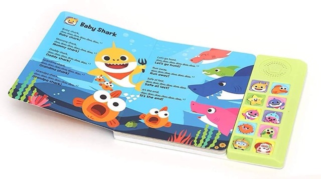 Baby Shark Sound Book- Sách Âm Thanh