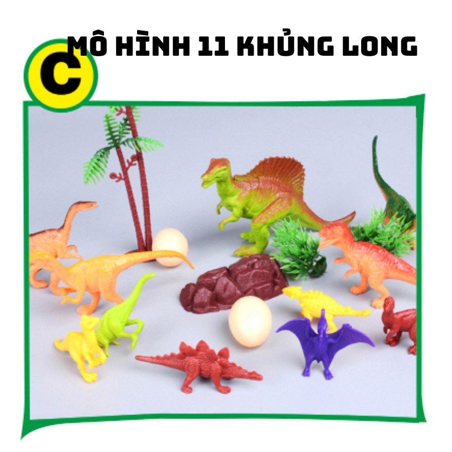Đồ chơi mô hình công viên khủng long nhiều chi tiết thú vị, chân thật cho bé thỏa sức vui chơi