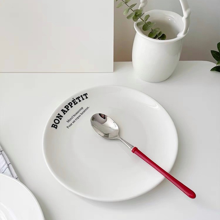 DĨA CHỮ BON APPÉTIT - BON APPÉTIT PLATE