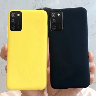 Ốp Điện Thoại Silicon Mềm Mặt Nhám Màu Trơn Cho Samsung Galaxy A03S Samsung A30S SM - A037F / DS