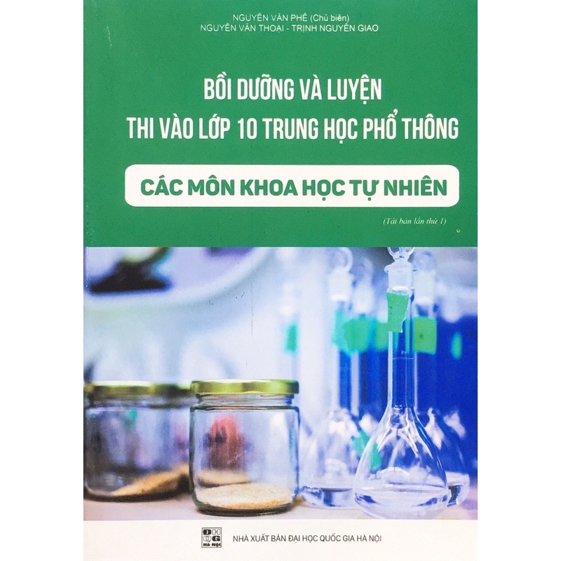 Sách - Bồi Dưỡng Và Rèn Luyện Thi Vào Lớp 10 Các Môn Khoa Học Tụe Nhiên (Ngọc Hà)
