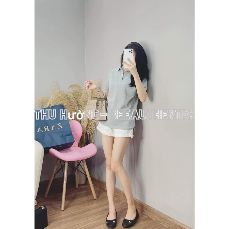 ÁO POLO ZARA AUTH TRẮNG/ XANH/ GHI