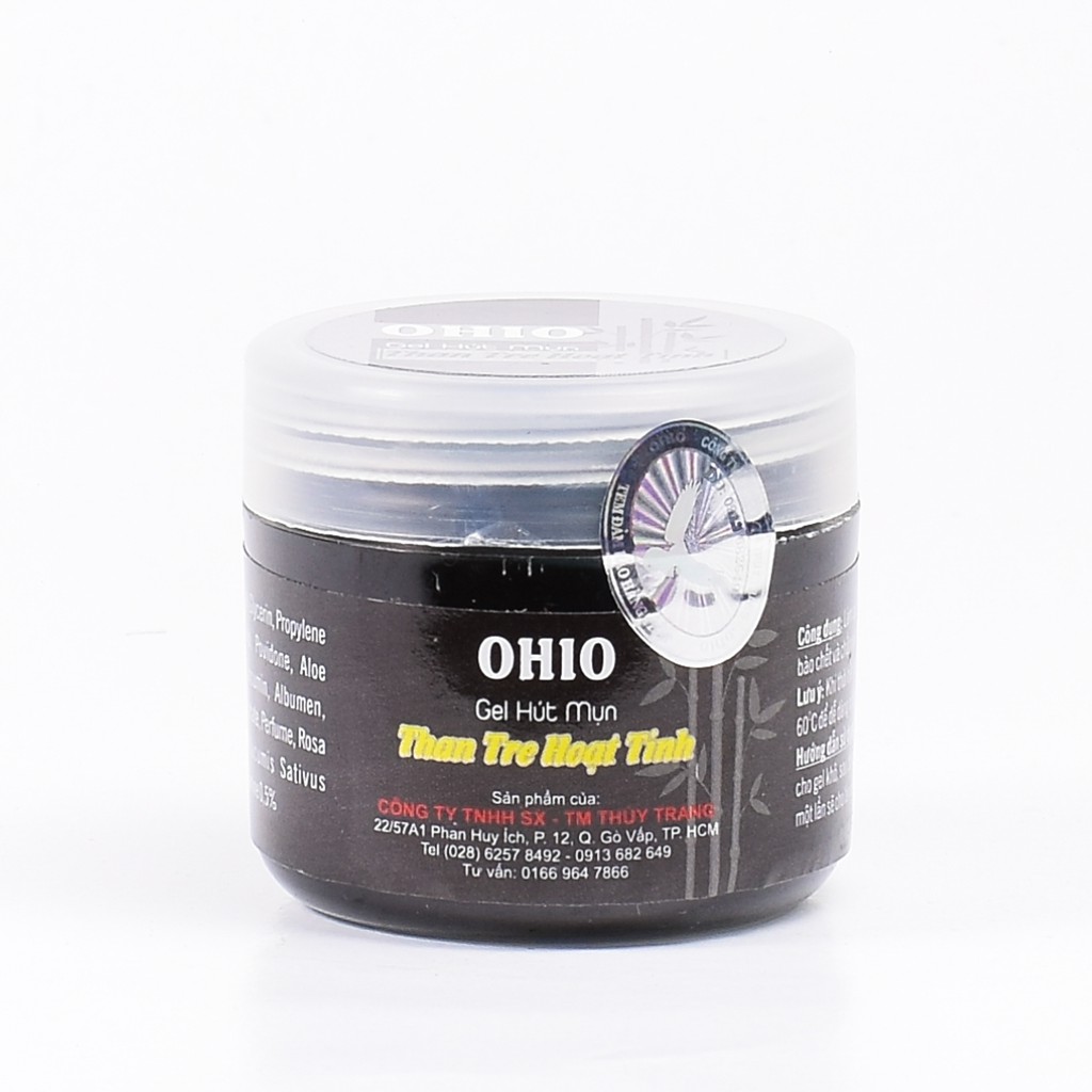 Gel Hút Mụn Ohio - Gel Than Tre Hoạt Tính - Hút Tận Gốc Các Loại Mụn