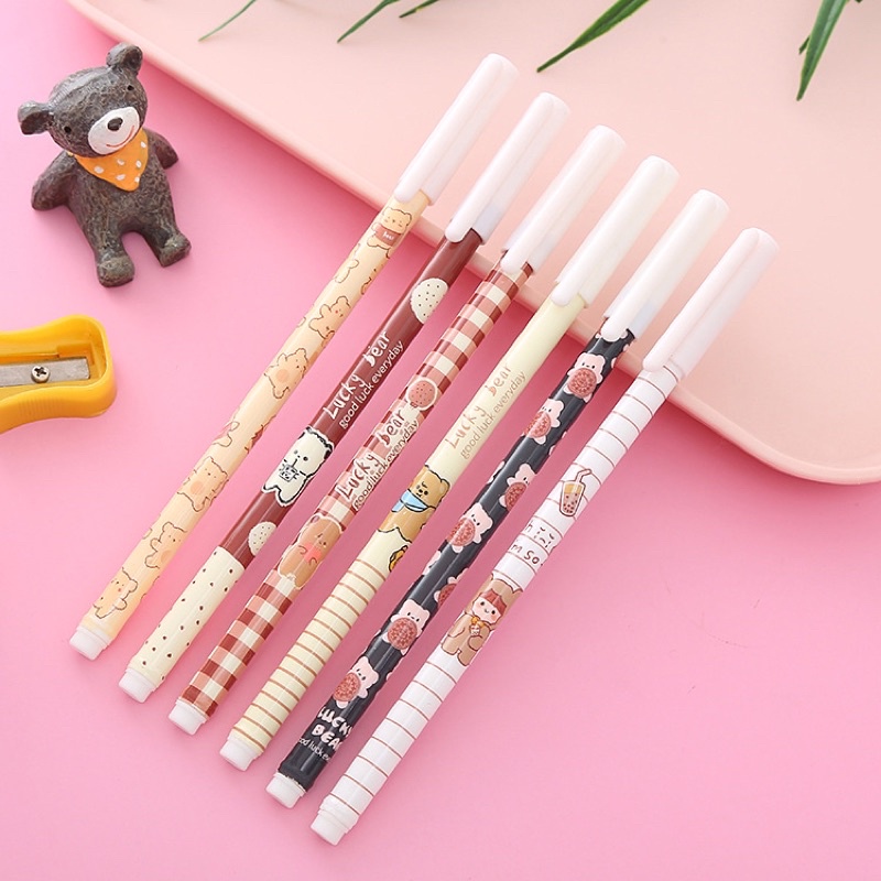 Bút bi nước gel đen cao cấp dễ thuơng viết chữ đẹp cho sinh viên