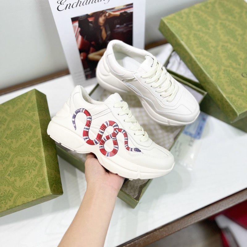 Giày thể thao sneaker guci rắn fullbox