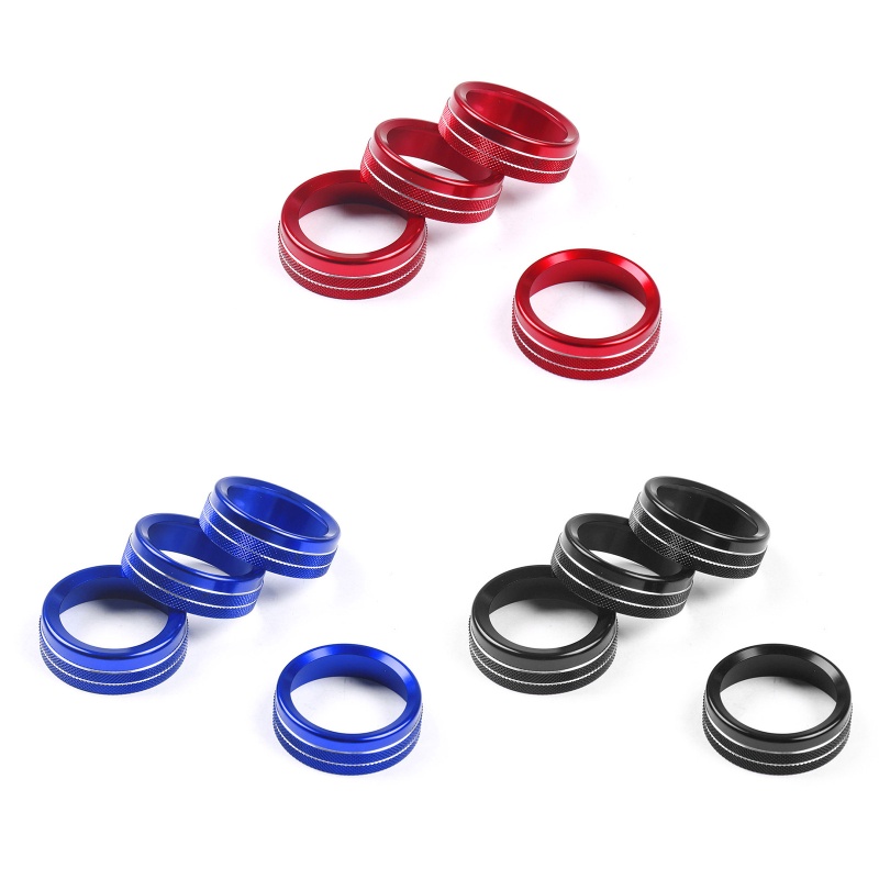 Bộ 4 Ốp Bọc Nút Điều Hòa Không Khí Cho Xe Tacoma