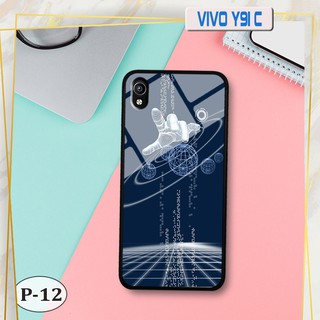 Ốp lưng kính Vivo Y91C- hình 3D
