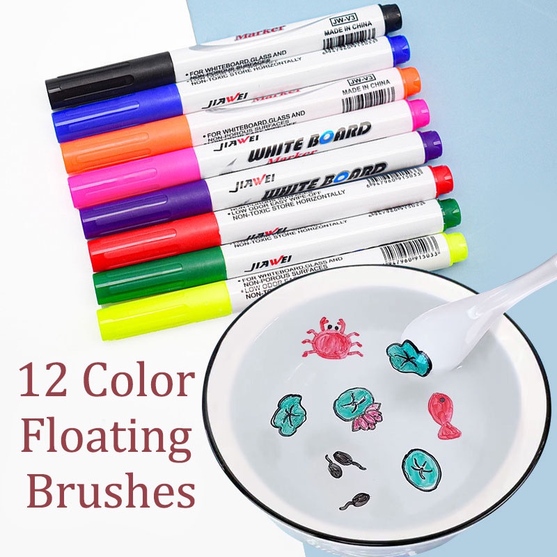 Set 12 Bút Lông Viết Bảng Có Thể Xóa Được