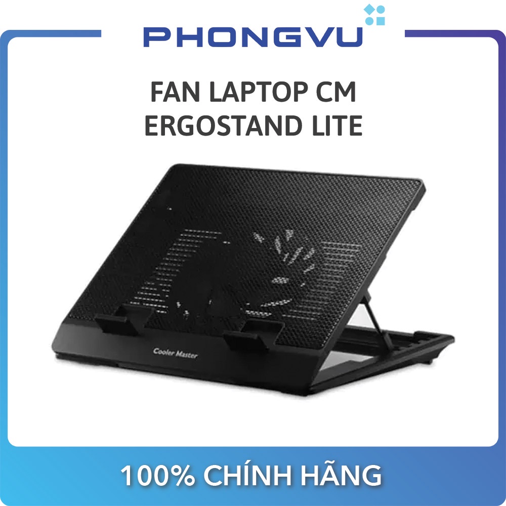 Tản nhiệt Fan laptop CM Ergostand Lite - Bảo hành 12 tháng