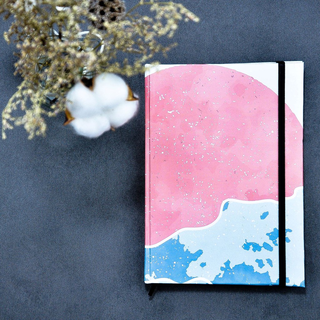 Sổ Tay Bìa Cứng Dawn A5 - Ruột Dot/Grid/Blank - 180 Trang - 100GSM - Journalholic