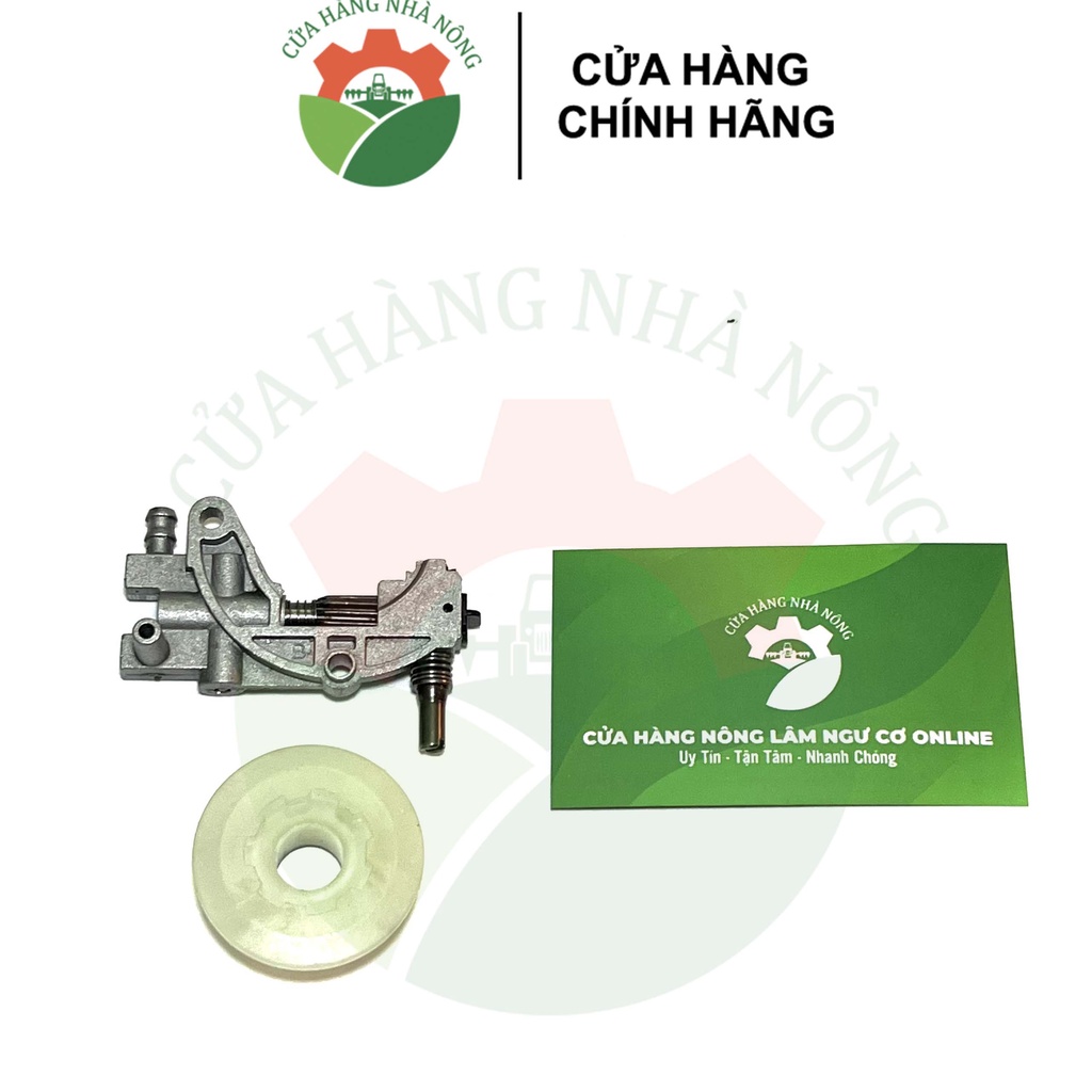 Heo bơm nhớt INDIA máy cưa 5200 GL chất lượng tốt