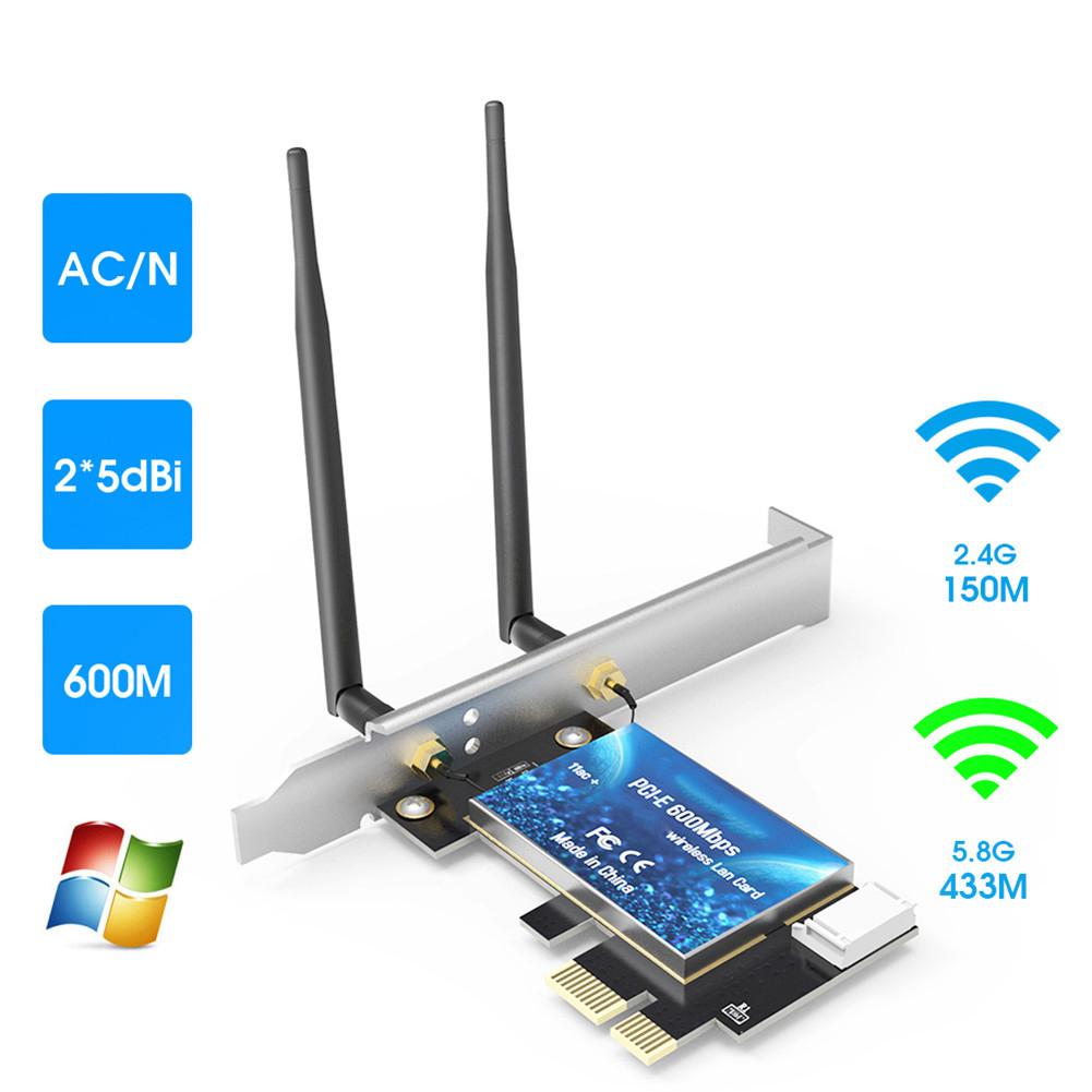Bộ chuyển đổi Wi-Fi Bluetooth PCI Express 2.4GHz / 5.8Ghz Dual Band AC600 | BigBuy360 - bigbuy360.vn