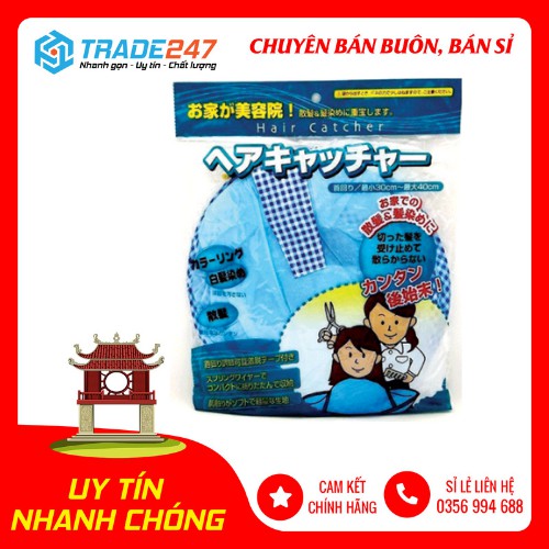 Áo choàng cắt tóc có khay hứng Nhật Bản