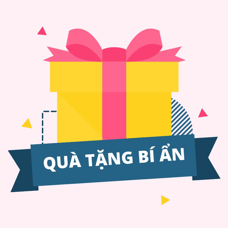 Hộp quà may mắn, hộp quà bí ẩn tri ân khách hàng, tặng ngẫu nhiễn sản phẩm giá trị - VHT SHOP