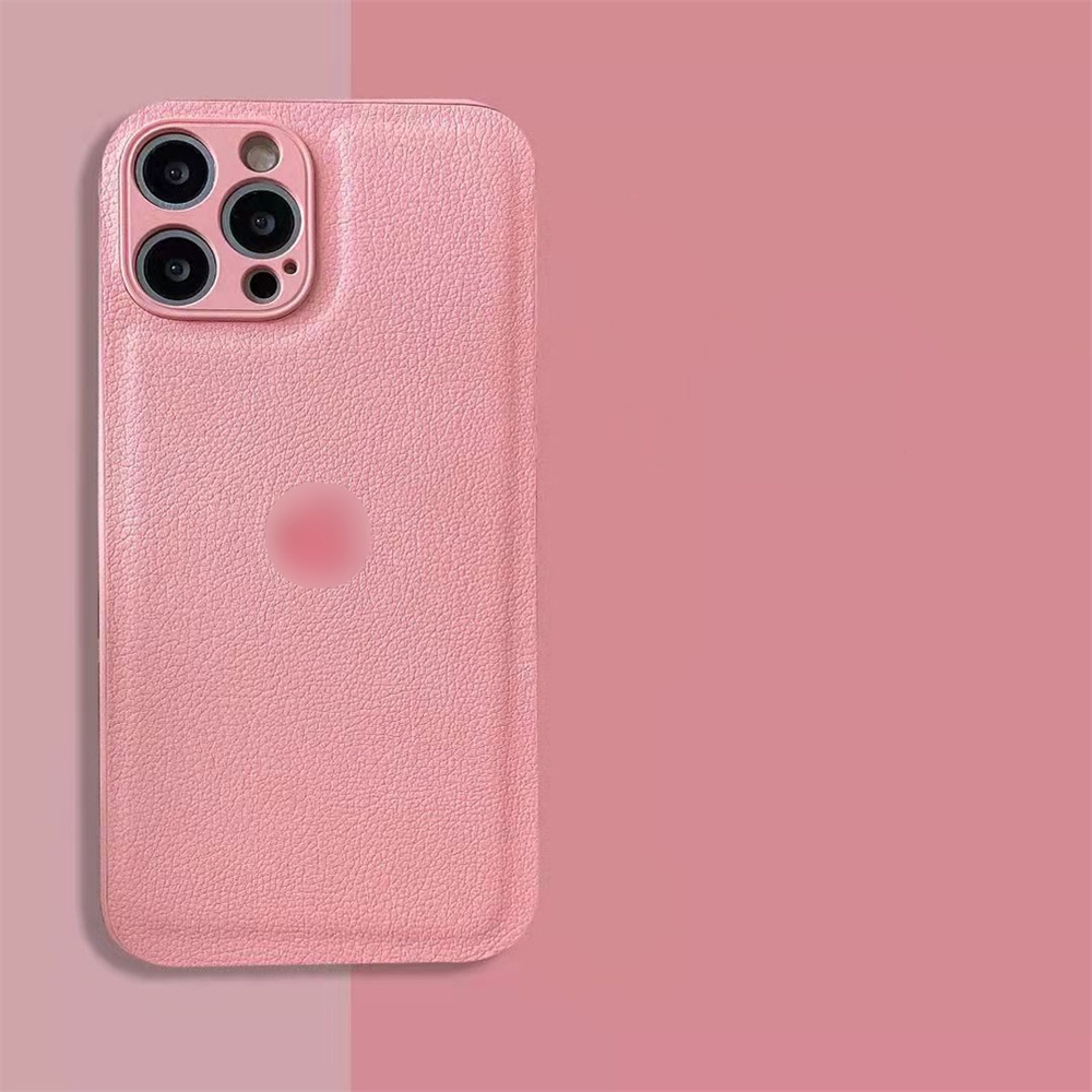 Ốp Điện Thoại Da In Logo Linh Hoạt Chống Sốc Cho iPhone 13 12 11 Pro Max Promax XS Max XR X 7 Plus 8 8Plus
