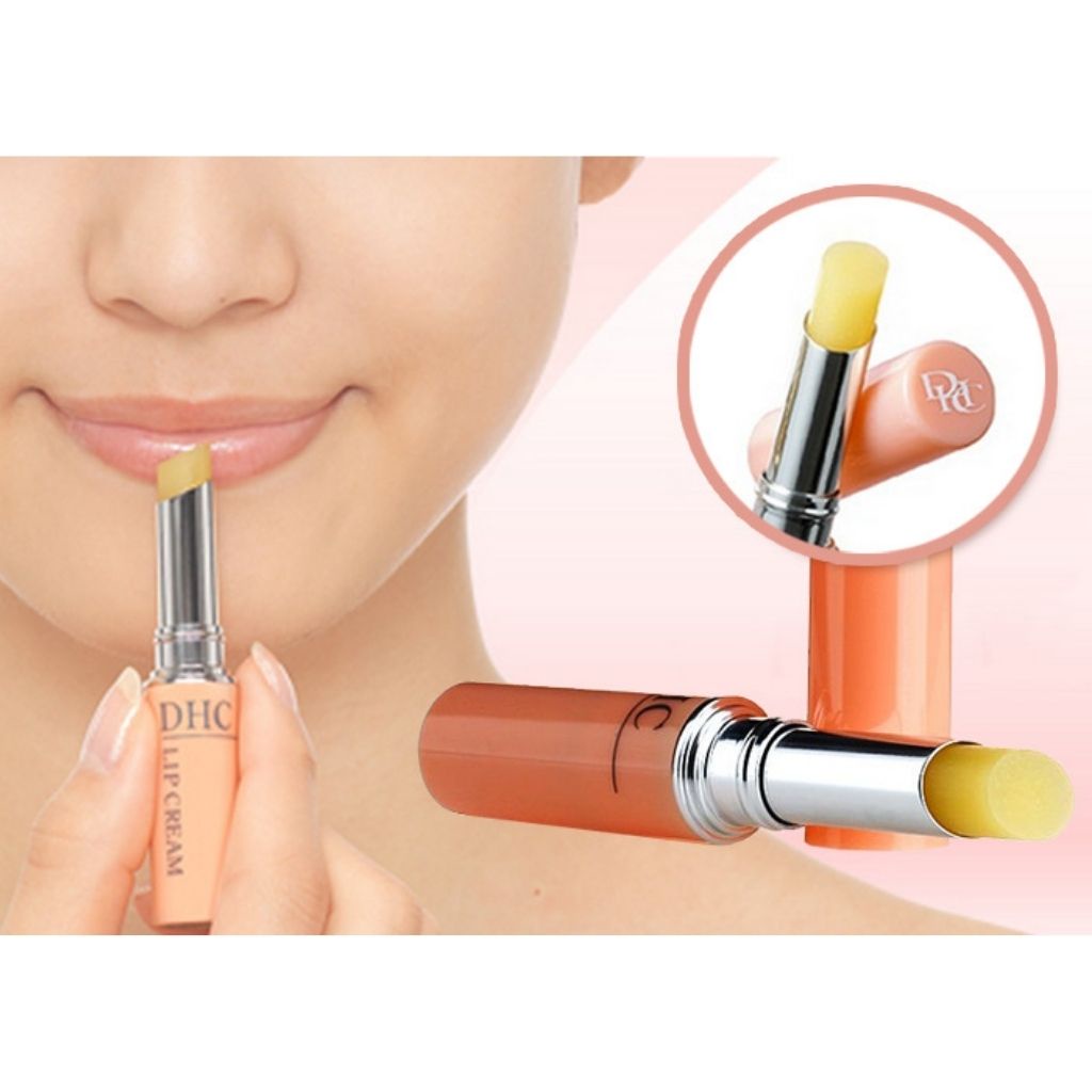 Son Dưỡng Môi DHC Lip Cream 1.5g - Không Màu Giúp Giảm Thâm Môi