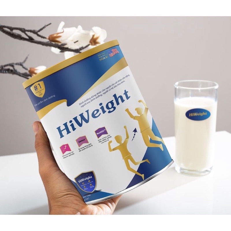 [Chính hãng] Sữa non tăng cân hiệu quả Hiweight hộp 650g -Dinh dưỡng cho người gầy