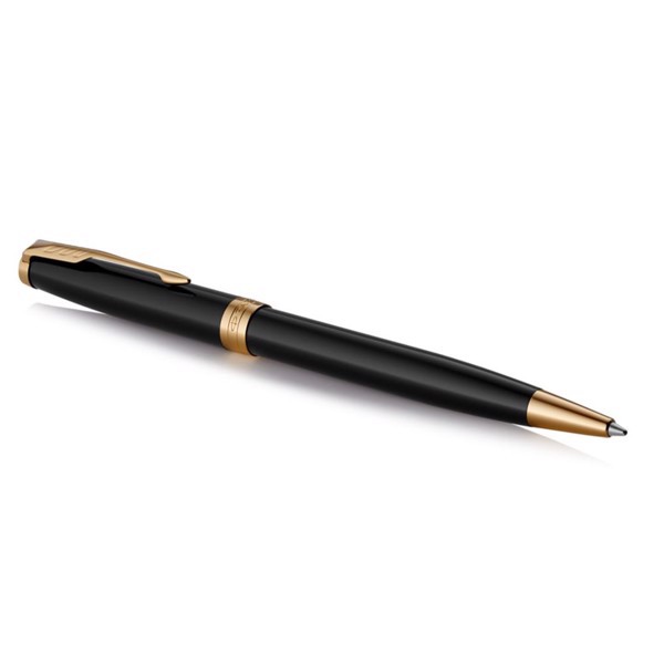 [Chính Hãng] Bút Bi Ký Cao Cấp Parker Sonnet Đ-Black Mạ Vàng 18K Nét 1.0mm (Hàng Nhập Khẩu Pháp)
