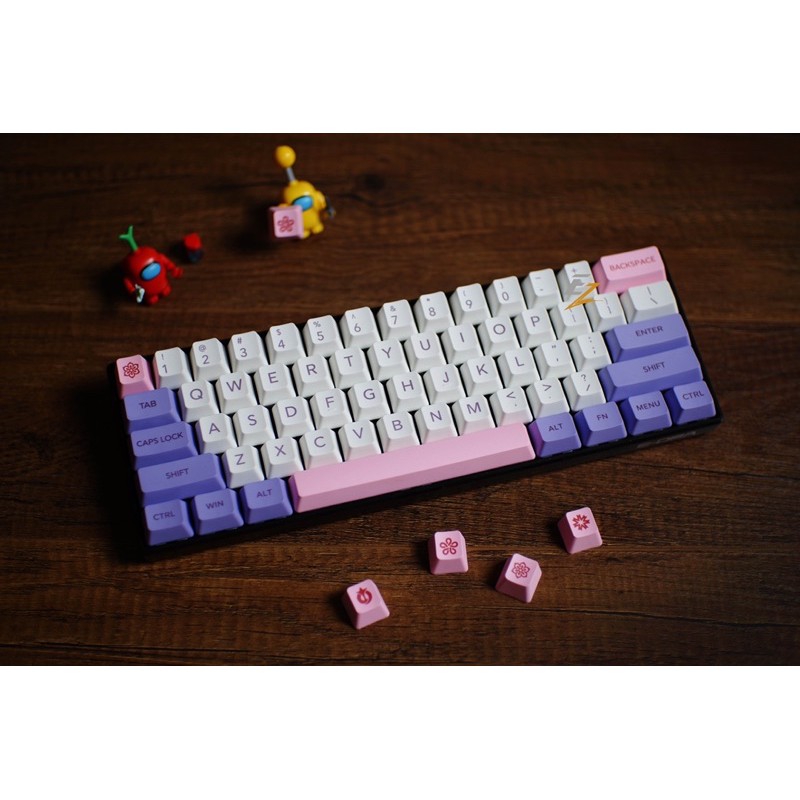 Set Keycap Hana Thick pbt Oem 108 nút cho bàn phím cơ