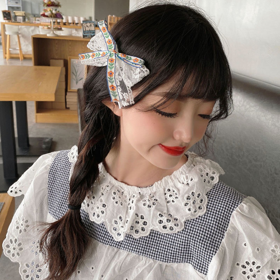 Kẹp Tóc Hình Hoa Xinh Xắn Dành Cho Nữ