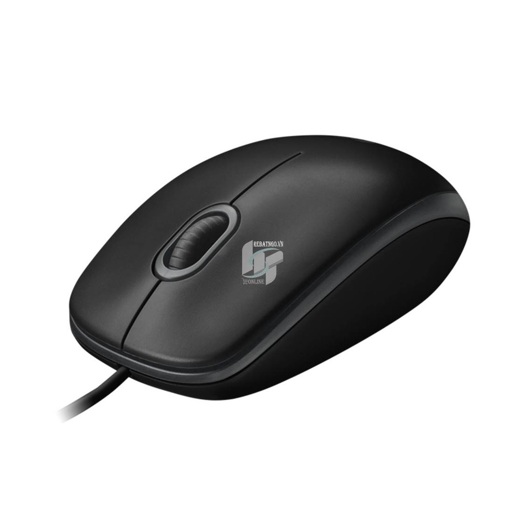 Chuột máy tính Logitech B100 Đen