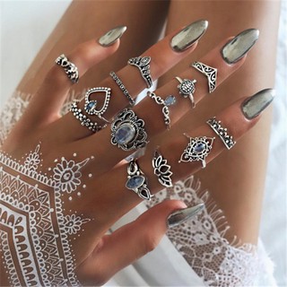 Nhẫn mạ bạc kiểu cổ điển sang trọng cho nữ