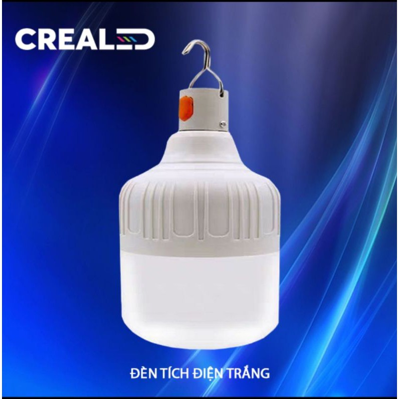 {CHÍNH HÃNG} 20W/30W/50W/60W ĐÈN TÍCH ĐIỆN CREALED TIỆN LỢI CHẤT LƯỢNG CAO | BigBuy360 - bigbuy360.vn