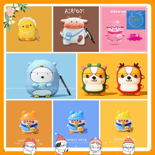 Case airpods 🌟freeship🌟 ốp tai nghe nhiều hình đặc biệt cho airpods 1-2 siêu cute dễ thương