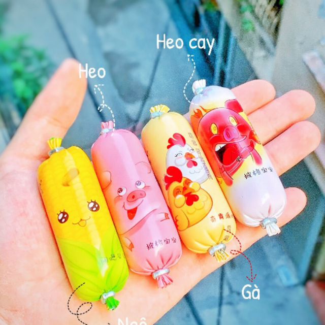 4 cây xúc xích 4 vị