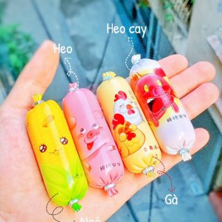 4 cây xúc xích 4 vị