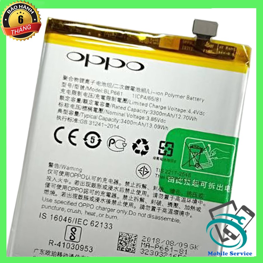 Pin OPPO F7/A3 [BLP661] Chính Hãng