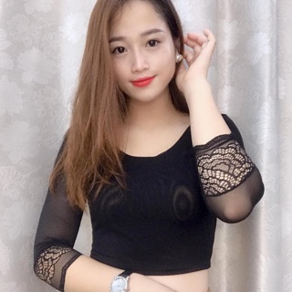 Áo tay lỡ mặc trong váy sát nách cam kết hàng loại 1