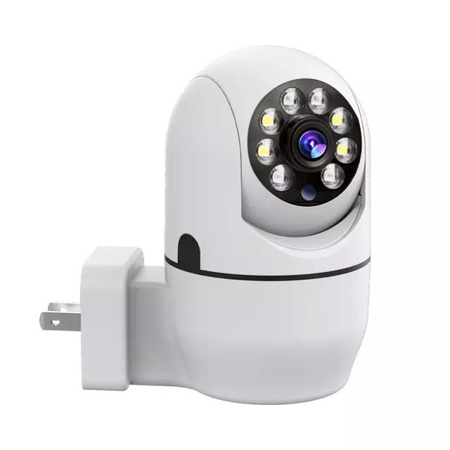 Camera wifi YOOSEE chui bóng đèn/chui cắm điện kiểu dáng độc đáo xoay 360 độ, hỗ trợ flash quay đêm có màu