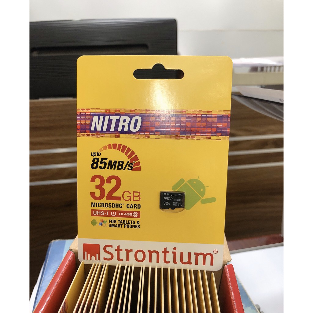 Thẻ nhớ SD Strontium 32GB chính hãng bản Nitro