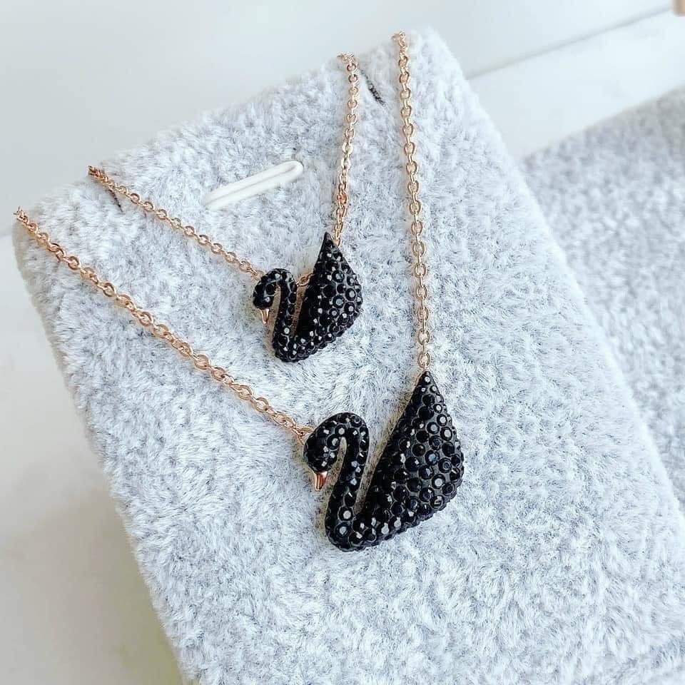 Set thiên nga đen Swarovski