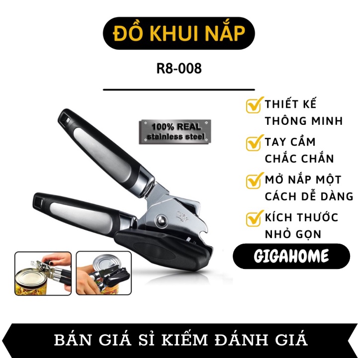 Đồ khui tiện lợi  ️ GIÁ VỐN Dụng Cụ Mở Nắp Chai Khui Hộp Đa Năng Bằng Thép Không Gỉ 9349