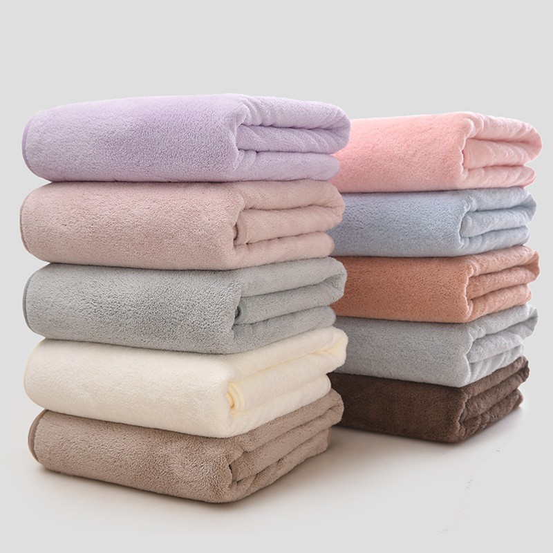 Khăn Tắm hàn quốc siêu mềm mại Khăn tắm vải cotton siêu thấm kháng khuẩn bảo vệ sức khỏe