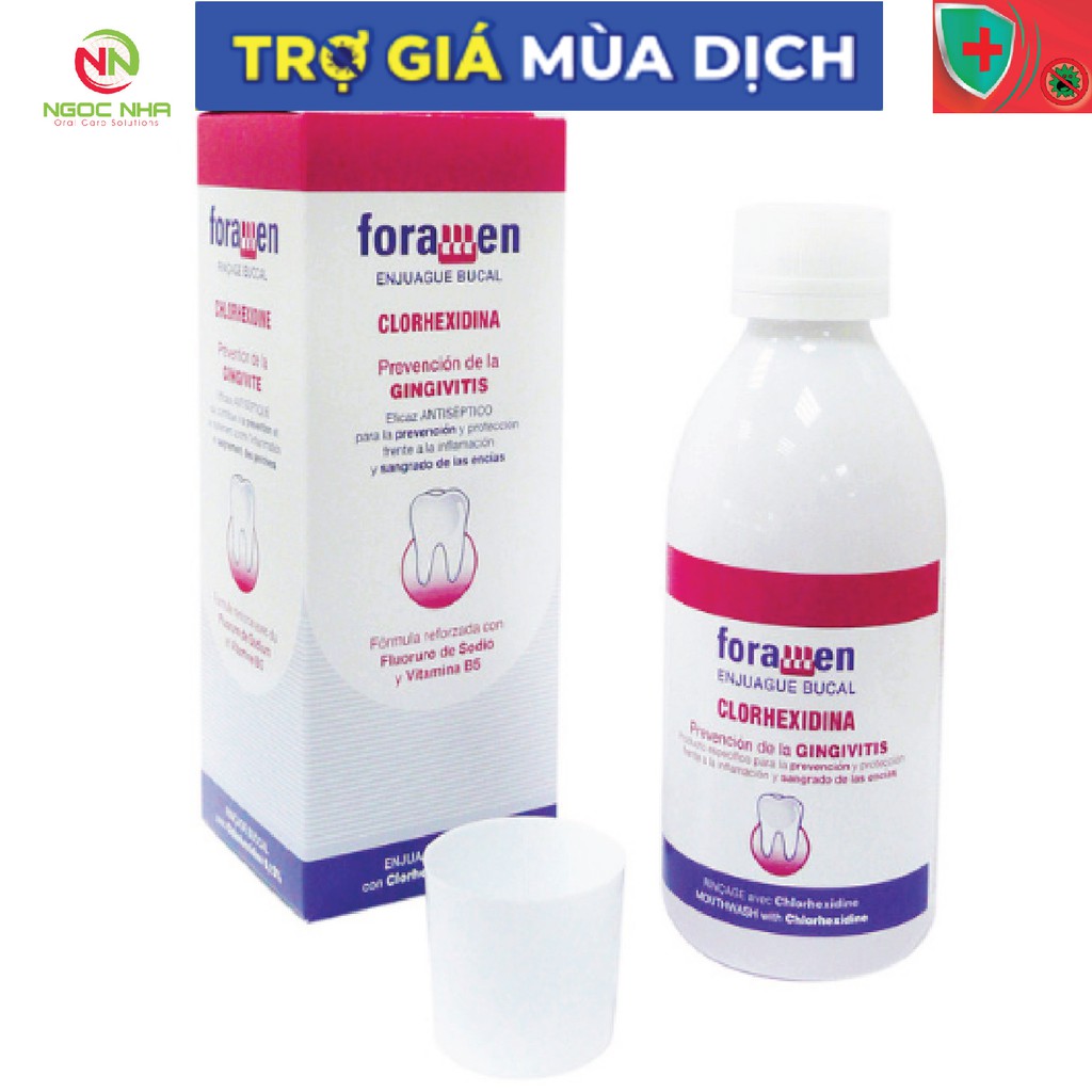 Nước súc miệng viêm nha chu Foramen 250ml/ Tây Ban Nha