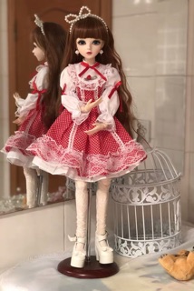 Búp bê doris bản thay mắt và thay trang phục