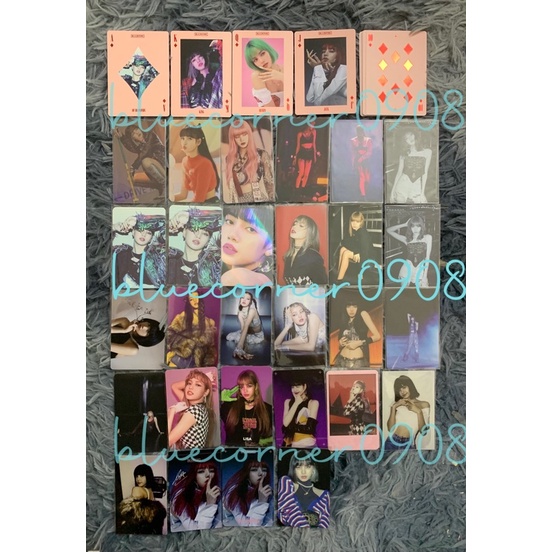 Ảnh card Lisa Blackpink chính hãng off photocard