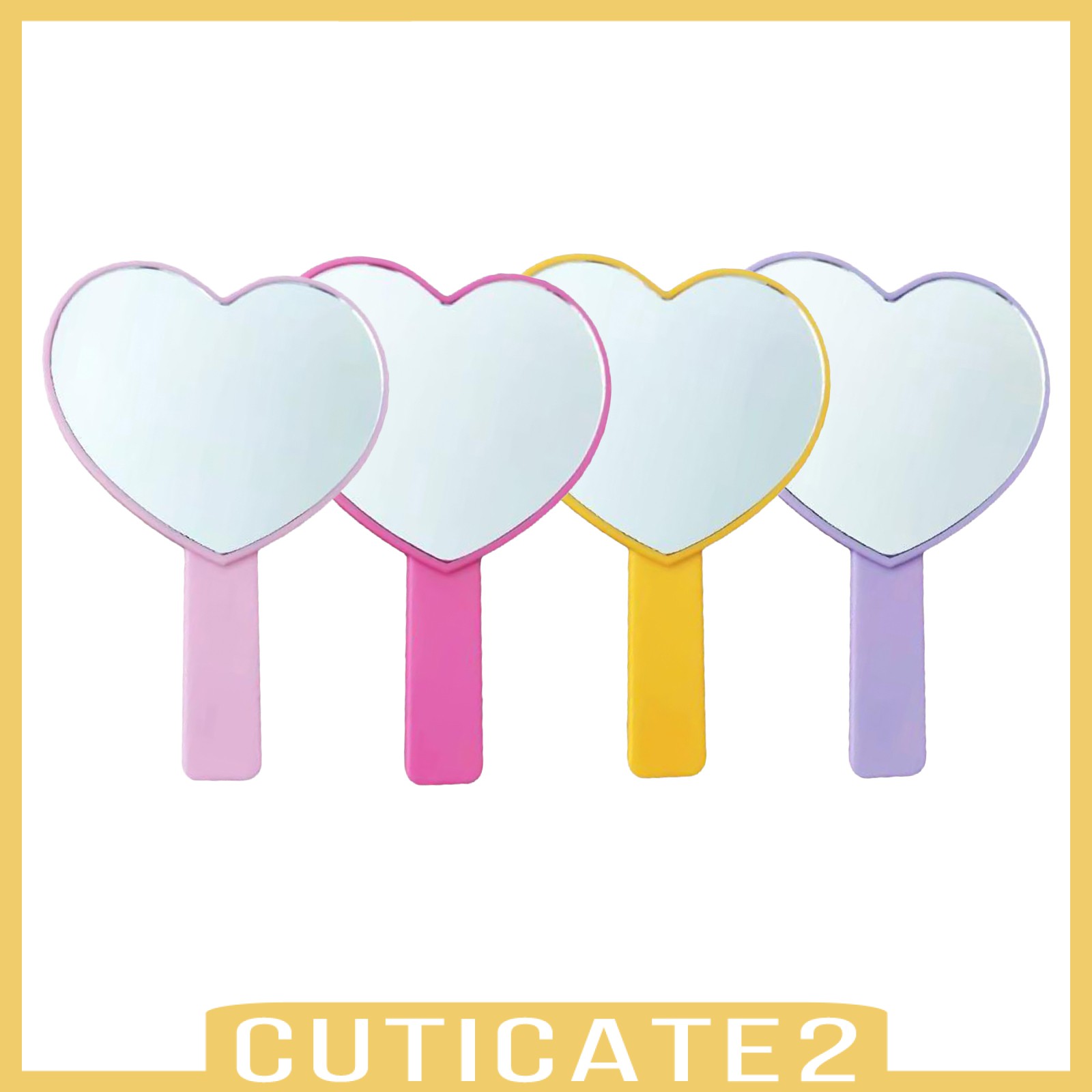 Gương Nhỏ Cầm Tay Trái Tim Cuticate2 | BigBuy360 - bigbuy360.vn