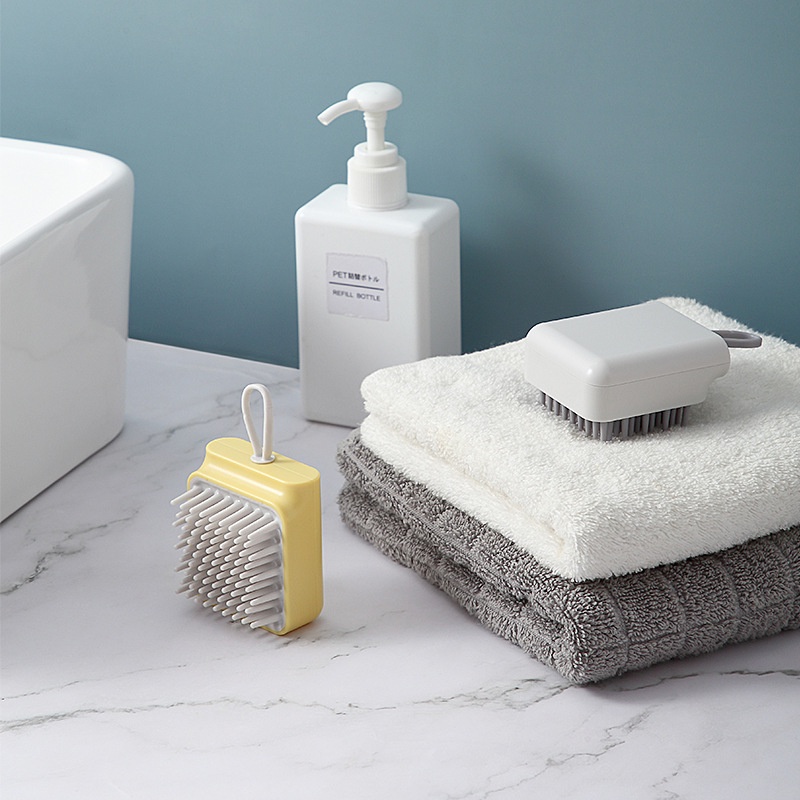 Lược Mát Xa Da Đầu Bằng Silicon Tiện Dụng Cho Người Lớn Silicone