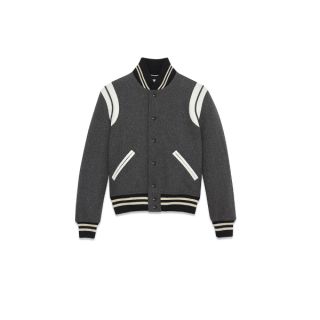 Áo khoác Saint Laurent Teddy bomber Jacket
