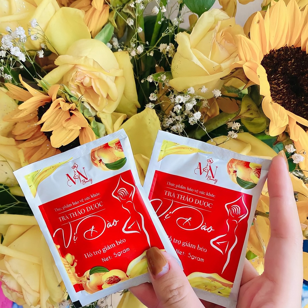 Trà Vị Đào giảm cân hộp 15 gói