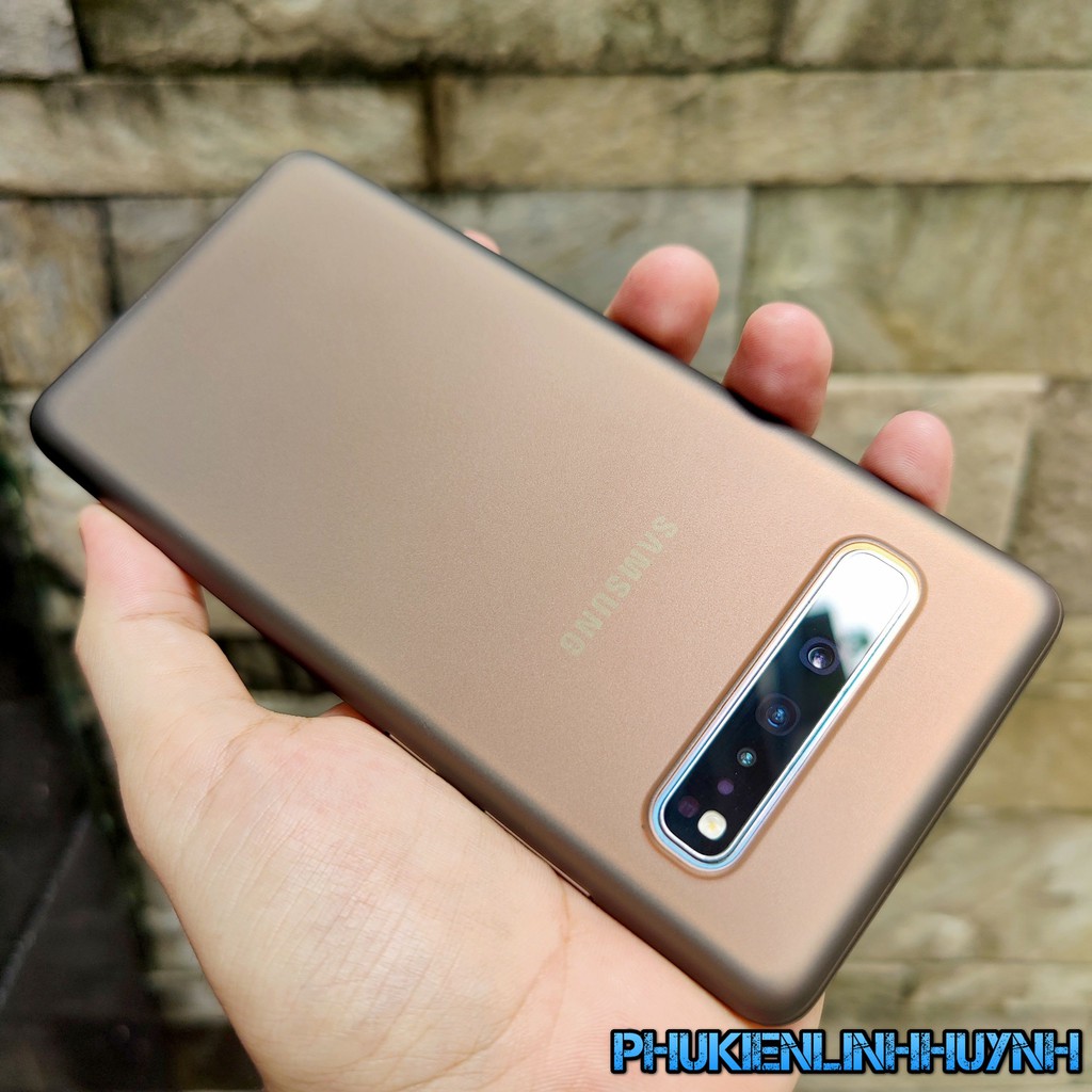 Samsung Galaxy S10 5G_Ốp lưng Giấy siêu mỏng ôm sát mặt lưng máy.