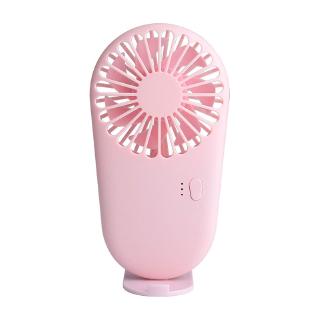 Ultra-thin handheld tabletop fan with battery indicator light （USB Mini Fan / support）