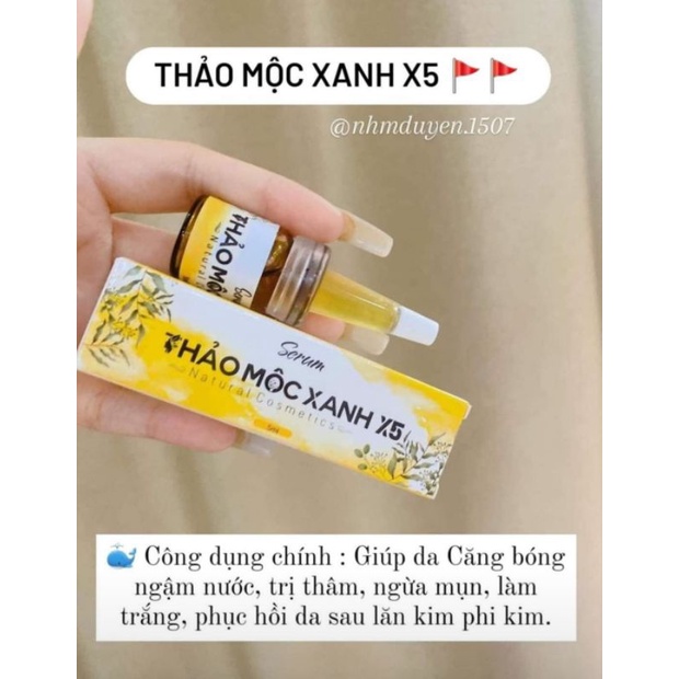 [FREESIP] Thảo Mộc Xanh Trắng Da X5 Cấp Ẩm ,Dưỡng da Căng Bóng | BigBuy360 - bigbuy360.vn