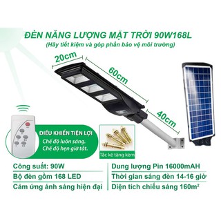 Đèn năng lượng mặt trời 90W